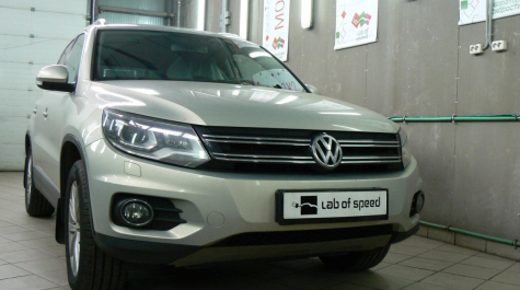 Чип тюнинг и отключение клапана EGR на Volkswagen Tiguan 2.0TDI 140hp 2012 года выпуска