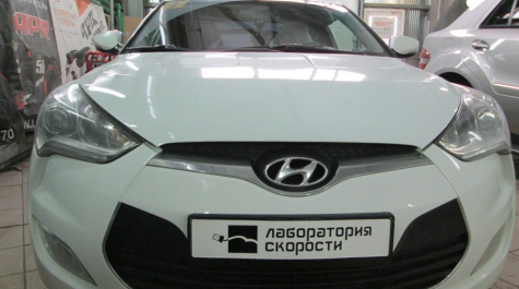 Чип-тюнинг Hyundai Veloster 1.6 AT 140hp 2012 года выпуска