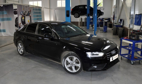 Чип тюнинг Audi A4 2.0 TFSI 225hp 2014 года выпуска