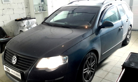 Отключение сажевого фильтра и клапана EGR на Volkswagen Passat 2.0TDI 170hp 2008 года выпуска