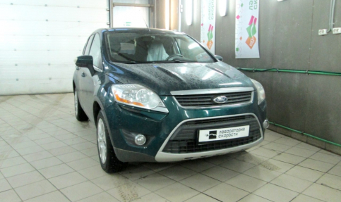 Чип-тюнинг с отключением сажевого фильтра на Ford Kuga 2.0TDCI 136hp MT 2008 года выпуска