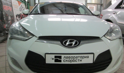 Чип-тюнинг Hyundai Veloster 1.6 AT 140hp 2012 года выпуска