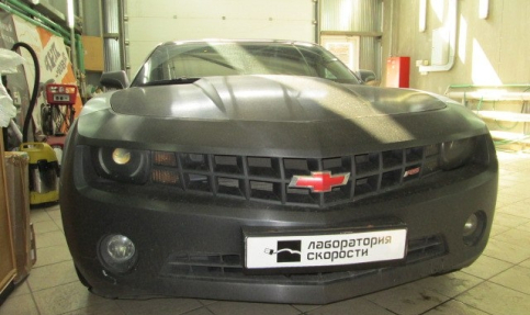 Чип-тюнинг Chevrolet Camaro 3.6 AT 322Hp 2012 года выпуска