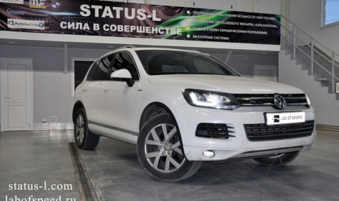 Чип тюнинг Volkswagen touareg 3.6 FSI 249hp 2014 года выпуска