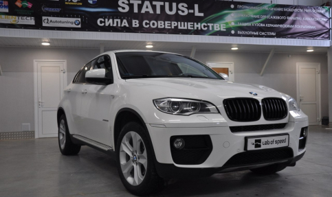 Чип тюнинг на BMW X6 e71 3.5i 306hp 2013 года выпуска