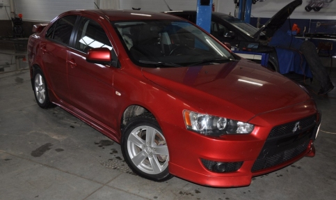 Чип тюнинг и отключение катализаторов на Mitsubishi Lancer X 2.0 150hp