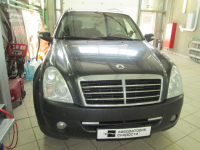 Чип-тюнинг Ssang Yong Rexton 2.7 XDI 165hp 2012 года (Фото 1)