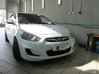 Чип-тюнинг Hyundai Solaris 1.4i 107hp 2012 года (Фото 1)