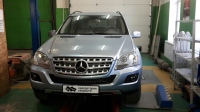 Чип-тюнинг на Mercedes-Benz ML350 (W164) 3.0 CDI 211hp (Фото 1)